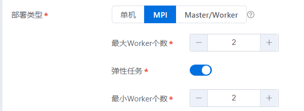 创建算法界面