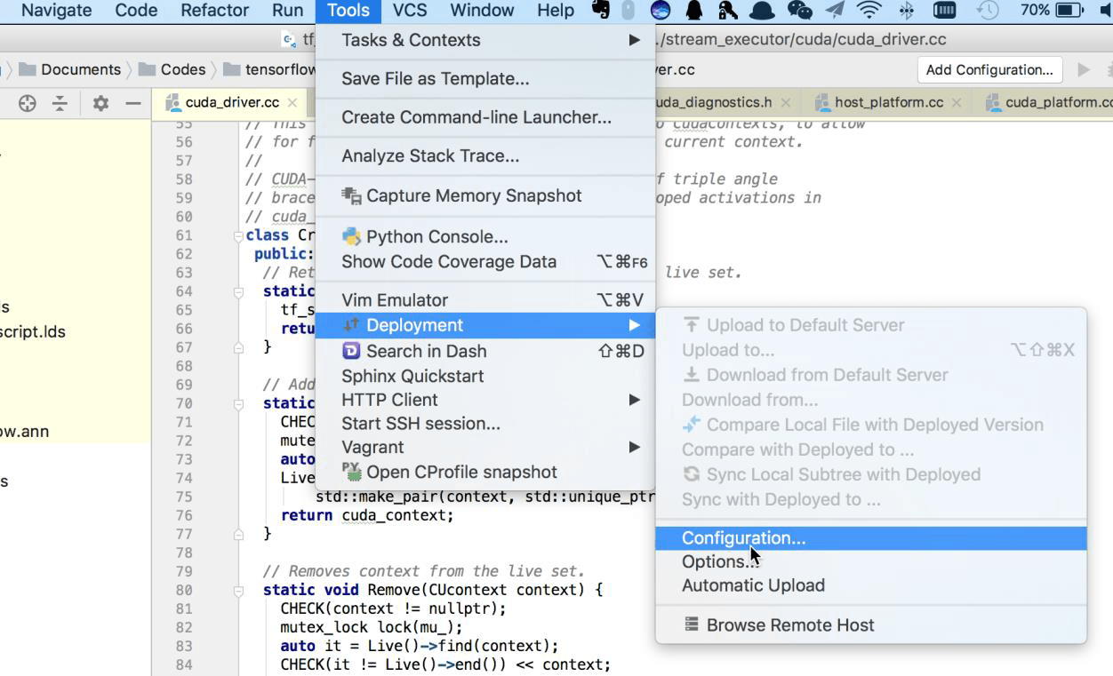 3.配置Remote Debug界面